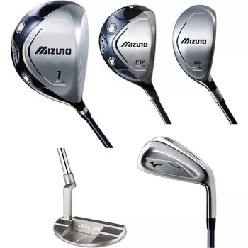 Mizuno Клюшки для гольфа Junior, набор из 140 штук, тип Years For с каталогом Genuine Original Carbon Shaft, модель 5KJBS20428, 10, (Для 10-13 лет), Правша