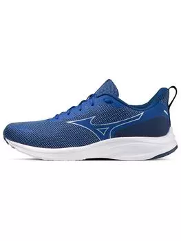 Mizuno Кроссовки Esperanza для темных 4E, для поездок на работу, бега, спорта, упражнений, сине-серебристые, 22,0 см,