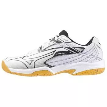 Mizuno Кроссовки Gate Sky Plus 4 Wide White Black Oyster Unisex цвета фуксия-фиолетовый 71GA242104 39