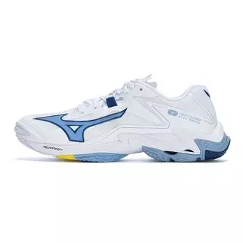 Mizuno Кроссовки унисекс Wave Lightning Z8 Белый Колокольчик Синий Bel-Air-Blue V1GA240097 37