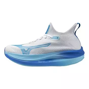 Mizuno Кроссовки женские Neo Vista Plein Air River Blue белые Mugen-синие J1GD243421 40