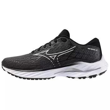 Mizuno Кроссовки женские Wave Inspire 20 Ebony White, черные 411435-EY00 36.5
