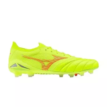 Mizuno Morelia Neo 4 Beta Japan Dyna Pack Мужские кроссовки Желтый безопасно-желтый огненно-коралловый P1GA244045 44.5