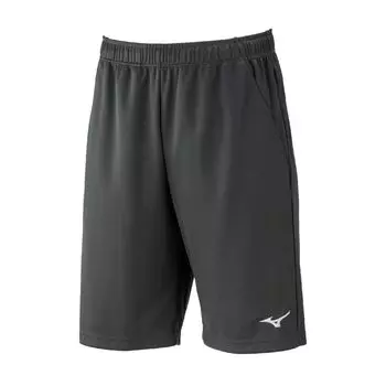 Mizuno NaviDry Knit Training UV UPF Current Model Charcoal XL Shorts, Sweat-Wicking, Quick-Drying, Protection, 15, (32MDC190), Men s, Gray/Silver,