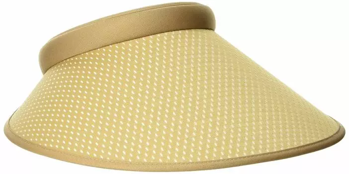 Mizuno Одежда для образа жизни UV козырек большой C2JW0353 бежевый Япония F женский (БЕСПЛАТНЫЙ размер) бежевый