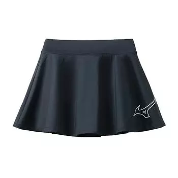 Mizuno Outdoor Solid Color Sports Breathable Quick-Dry Skirt Women Skirts Black 72CD33Z109 XS
