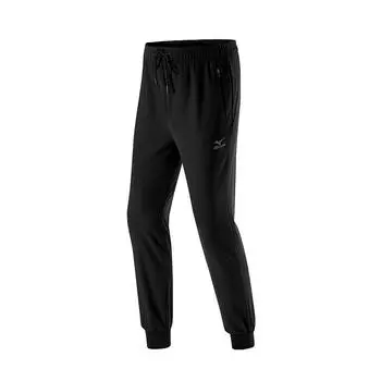 Mizuno Outdoor Windproof Stretch Comfortable Cuffed Casual Pants Unisex pants Black A2CF2A02 L