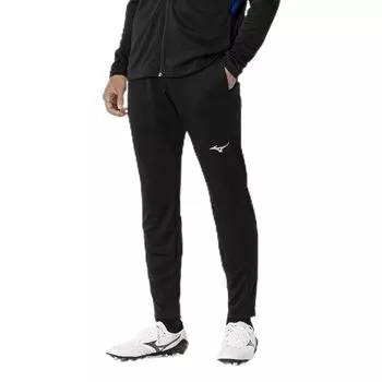 Mizuno P2MDB090 Футболка длинная, толстовка, облегающая, черная, разминочная, штаны, джерси, впитывающая, сушка, силуэт, унисекс, чёрный