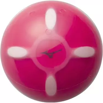 MIZUNO Park Golf Ball Cross Shot G Unisex Thermoplastic Resin 3 Piece Construction Red C3JBP301 красный