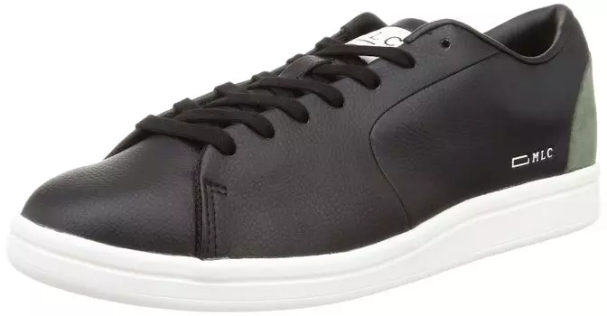 Mizuno Perfect for and Size 2E MLC-CL Sneakers, Commuting, School, Lifestyle, Black/Khaki, 24.0 cm,