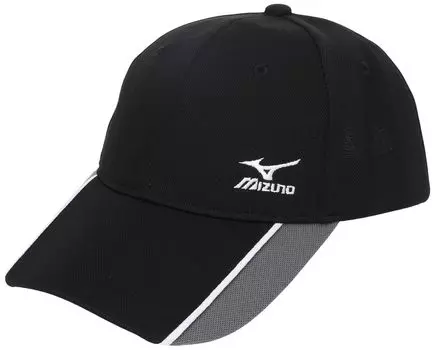 Mizuno Pique Mesh Everyday C2JWB155 Men s Cap, Breathable, Summer, Sports, Wear, Black, чёрный