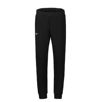Mizuno Quick-Drying Breathable Comfortable Elastic Knitted Sports Pants Unisex pants Black C2CD46Z209 S