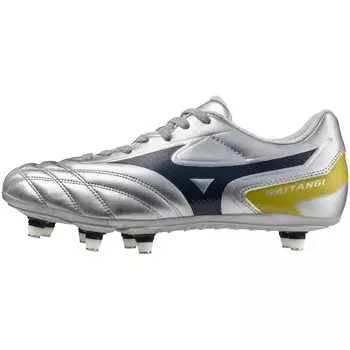 Mizuno Регбийные бутсы Waitangi 2 CL Club Широкие Легкие Американский футбол Галактический серебристый x Темно-синий см 4E 29.0