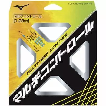 MIZUNO Soft Tennis Strings MULTIFIBER CONTROL Black 63JGN902 F 09Black