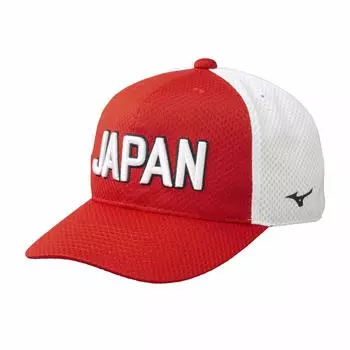 MIZUNO Softball Wear Soft Japan Replica CAP Cap 12JW0X91 Free Size красный