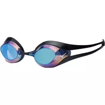 MIZUNO Swim Goggles GX SONIC EYE N3JE600109 Black x Blue x Emerald Mirror (Non-cushion/Mirror)