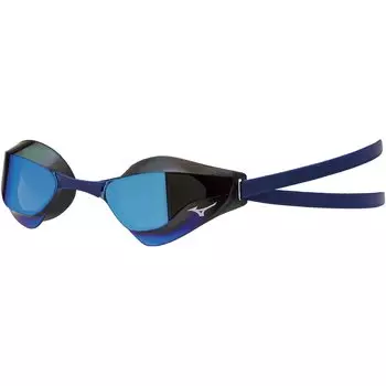MIZUNO Swimming Goggles Swim Goggles Unisex EYE J N3JE900107 Smoke x Blue Mirror GX SONIC (Non-cushion) 07
