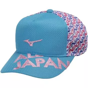 Mizuno Tennis Cap 62JWAZ12 Blue One Size Fits Head Circumferences (ALL JAPAN) Turquoise, 56-60cm