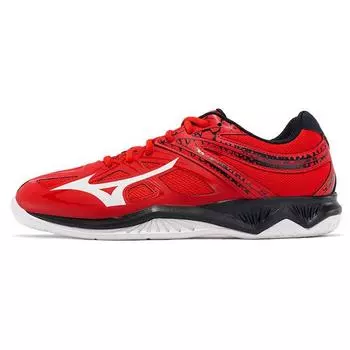 Mizuno Thunder Blade 2 Красные мужские кроссовки Бело-Синие V1GA197063 40