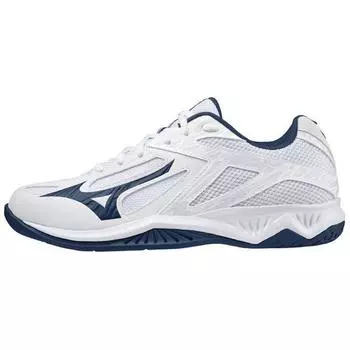 Mizuno Thunder Blade 3 Белые Темные Джинсовые Кроссовки Унисекс Nimbus-Cloud V1GA217022 36.5