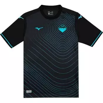 Mizuno Третья футболка Лацио 24/25 Удобная футболка с коротким рукавом для футбола Мужские джерси P2GABX09 XL