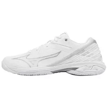 Mizuno Wave Claw 3 Wide White Silver Men Sneakers 71GA244330 36.5