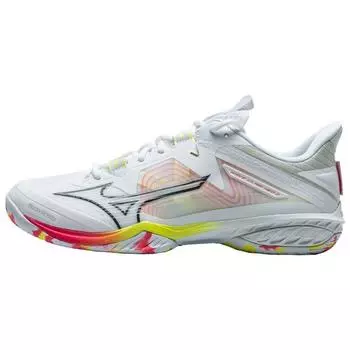 Mizuno Wave Claw Neo 2 Neon - Кроссовки унисекс White Pink Bolt High-Vis-Pink Bolt-2-Neon 71GA227022 44