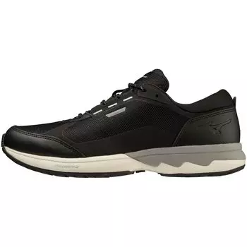 Mizuno WAVE CrossE Energy Walking Wide Casual Size 3E XE-1 Shoes, Lightweight, Fit, Sneakers, Black, 22.5 cm, чёрный