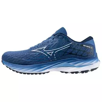 Mizuno Wave Inspire 20 2E Wide Federal Blue Мужские кроссовки Белый Alaskan-Blue J1GC244506 44