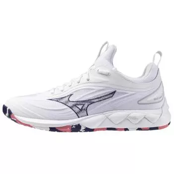 Mizuno Wave Luminous 3 White Violet Indigo Женские кроссовки Camellia-Rose V1GC242020 36