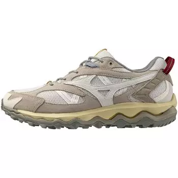 Mizuno Wave Mujin TL Perfect for and Dark Beige x x Size 2E Sneakers, Commuting, School, Lifestyle, Stylish, Off-White Orange, 28.0 cm,