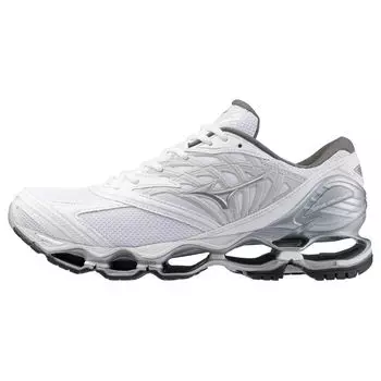 Mizuno Wave Prophecy LS белые серебряные мужские кроссовки Harbour Mist D1GA333702 42