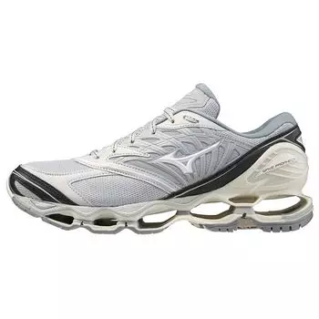 Mizuno Wave Prophecy LS Серые кроссовки унисекс Белый Черный D1GA213905