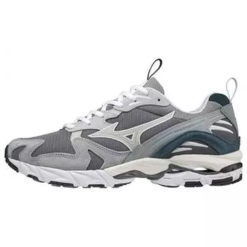 Mizuno Wave Rider 10 Premium Iron Gate Мужские кроссовки Серые Lunar-Rock D1GA222607 38