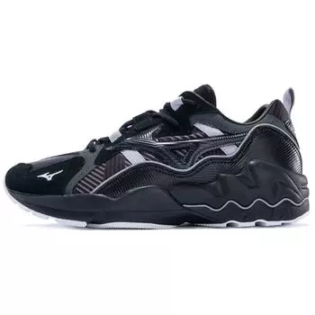 Mizuno Wave Rider 1 Черные мужские кроссовки Серые D1GA193009