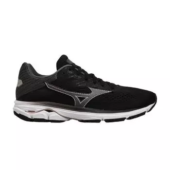 Mizuno Wave Rider 23 Черные женские кроссовки Белый Серый J1GD190351