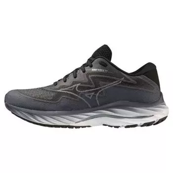 Mizuno Wave Rider 27 SSW Ebony Snowcrest Мужские кроссовки Серые J1GC237502 44