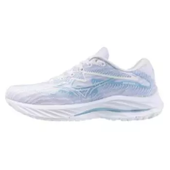 Mizuno Wave Rider 27 Super Wide Белые лазурные женские кроссовки J1GD230676 38