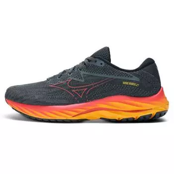 Mizuno Wave Rider 27 Turbulence Cayenne Citrus Мужские кроссовки Серые J1GC230351 40.5