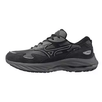Mizuno Wave Rider B GTX Dark Gray x Dark Size 2E Gore-Tex Sneakers, Navy, 28.5 cm,