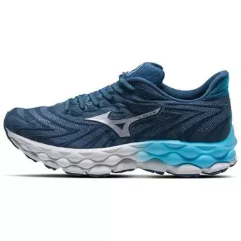 Кроссовки Mizuno Wave Sky 8 Blue Wing Teal Unisex Neo-Silver River-Blue J1GC240205 39