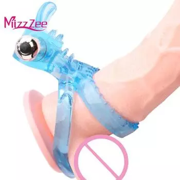 Mizz Zee Cock Безопасное кольцо для пениса Мощное долговечное кольцо Вибрирующий фаллоимитатор для взрослых
