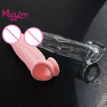 Mizz Zee, секс-уход для взрослых, мужской пенис, удлинение эякуляции, рукав с задержкой, презерватив, член