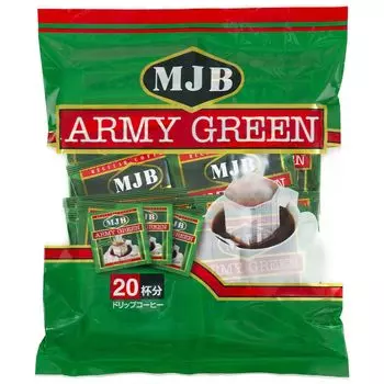 MJB Army Green Drip Coffee 7 г20 шт.
