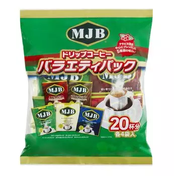 MJB Drip Coffee Разнообразие Упаковка xx 2 (8г 20п)