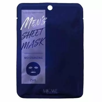 mjcare mens sheet mask 25g 100 pieces