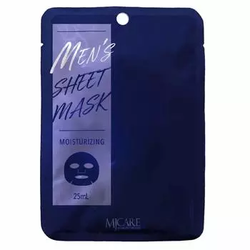 MJCARE тканевая маска 25 г 100 шт. Мужская