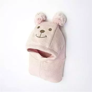 MK Bear Pom Pom Детская грелка для шеи, корейские детские товары