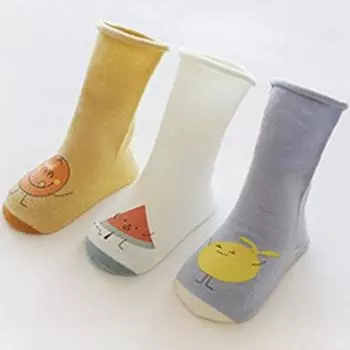 MK Natural, гольфы для малышей, комплект из 3 предметов, 3 арбуза Friends, корейские товары для детей