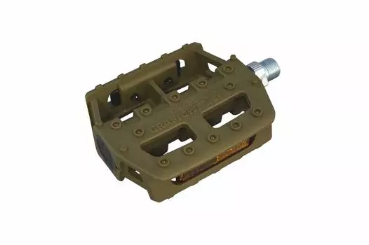 MKS Bicycle Pedal inch core khaki (Mikashima Seisakusho) GRAFIGHT-XX (Graphite-XX) 1/2